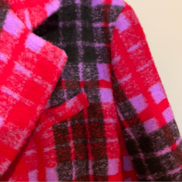 Nasty Gal - Check Print Oversized Blazer (NEW) - Picture 4 of 7